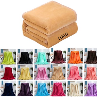 Soft Flannel Bed Blanket