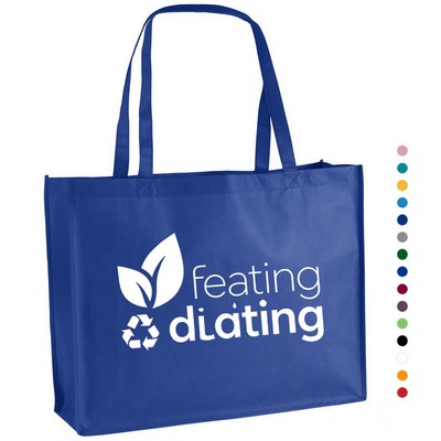 Non-Woven Spree Shopping Tote - 16" x 20"