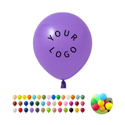 Latex Advertising Balloons Assorted Colors