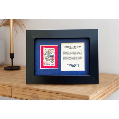 Framed Stamp Gift/Award Celebrating American Legion