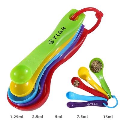 5-IN-1 Colorful Measuring Spoons Set