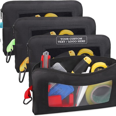 Oxford Tool Bag With Clear Window For Storage