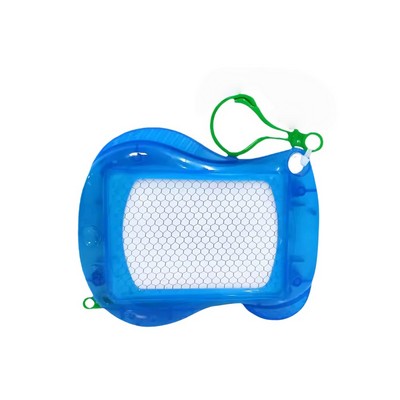 Mini Magnetic Drawing Board Keychain for Kids with Carry Strap and Eraser