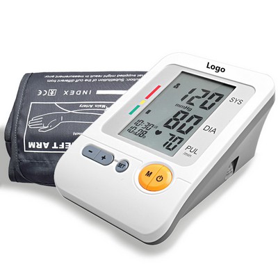 Upper Arm Blood Pressure Monitor Health Tracker