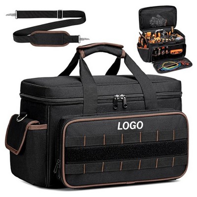 17-Inch Wear-Resistant Oxford Cloth Unisex Tool Bag