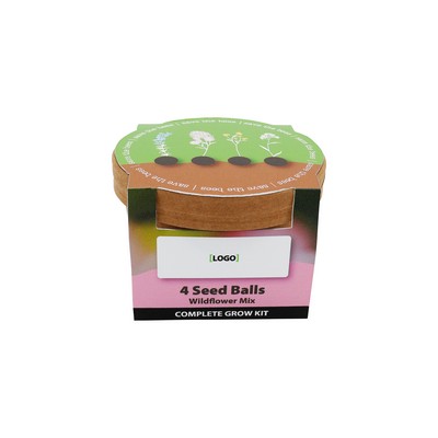 Seed Ball Grow Kit - Pollinators
