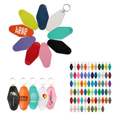 Custom Motel Keychain
