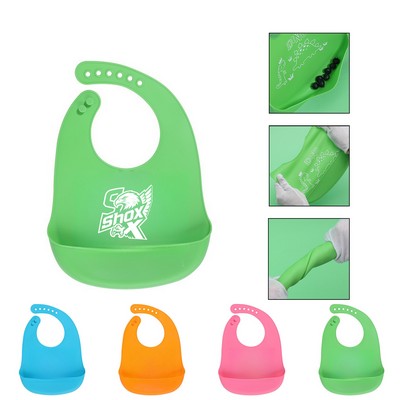 Silicone Baby Eating Bib