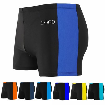 Splicing Men's Swimming Shorts