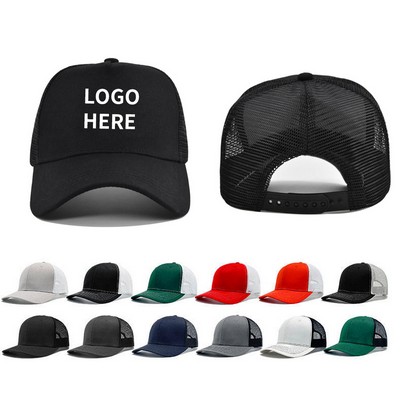 Customizable Mesh-Back Cap