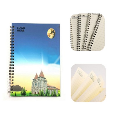 A5 Multi-Color Spiral Notebook