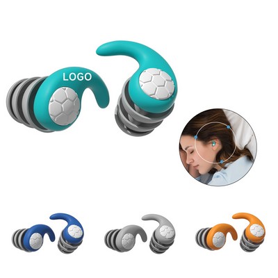 NRR35 Three Layers Silicone Ear Plug