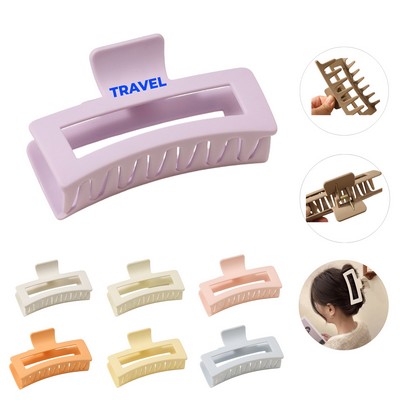 Rectangle Claw Hair Clips