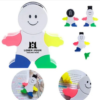 Cartoon Highlighter w/Brush