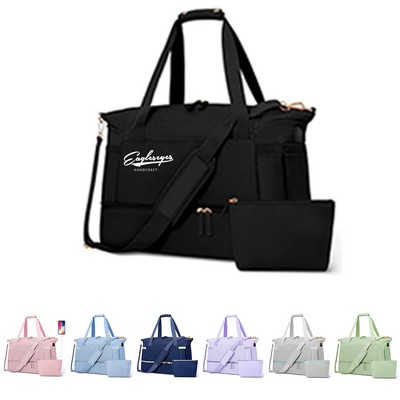 Gym Weekender Travel Duffel Bag