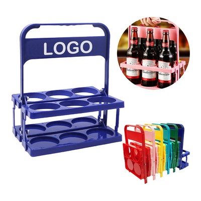 Foldable Beer Bottle Carrier Basket