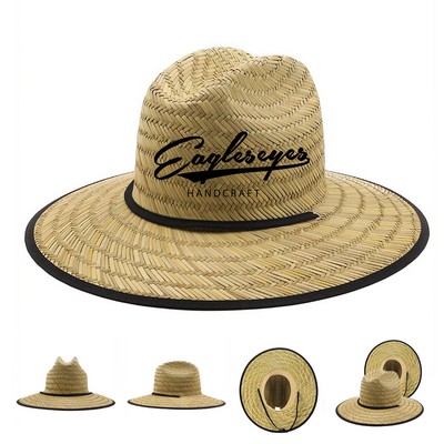 Woven Lifeguard Straw Hat