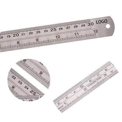 12" / 30cm Stainless Steel Ruler