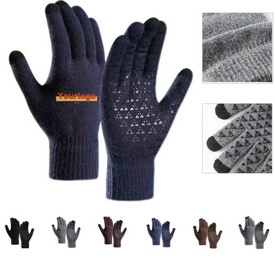Upgraded Touch Screen Texting Warm Running with Thermal Soft Knit Lining
