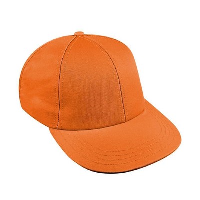 Solid Color Brushed Slide Buckle Lowstyle Hat
