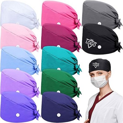 Polycotton Nurse Work Cap