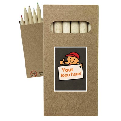 Six-Color Pencil Set