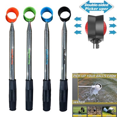 10' Stainless Steel Telescopic Golf Ball Retriever