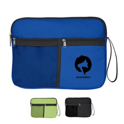 A4 Nylon Zipper Storage Bag