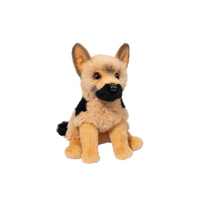 Steel German Shepherd Stuffed Animal