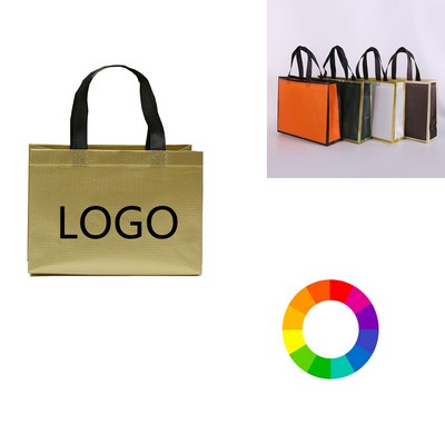 Reusable Grocery Bags Laminated Non-Woven Shopping Tote