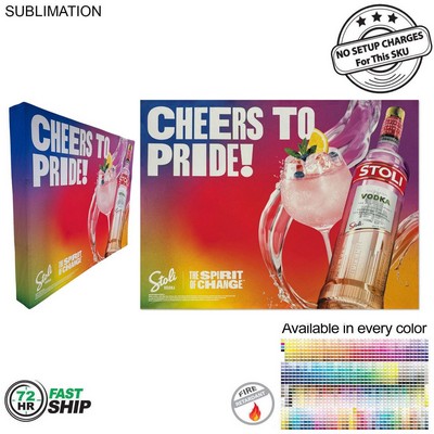 72 Hr Fast Ship - 10' Straight Wall Display Kit with Wrap End Caps