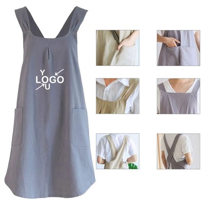 Women's Linen Apron