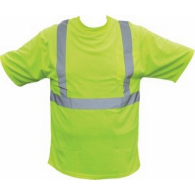 Forester 9051SS CLASS 2 SAFETY T SHIRT ANSI/ISEA 107-2015 5.5OZ