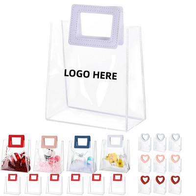 Transparent Tote with Sturdy Handle