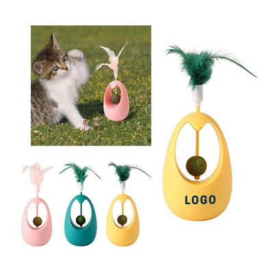 Feline Fun Feather Wand