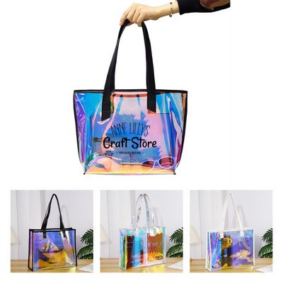 PVC Laser Tote Bag