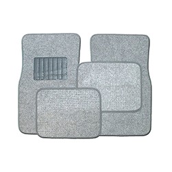 Silver Carpet Floor Mats