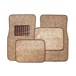 Taupe Carpet Floor Mats