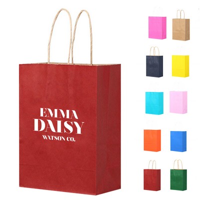 Natural Kraft Paper Shopper Bag