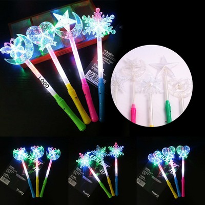 "Glowing Snowflake Magic Wand "