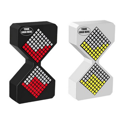 Electronic Timer LED Night Light Hourglass Ornament