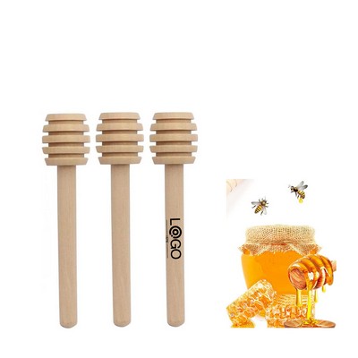 Wooden Honey Dipper Stick