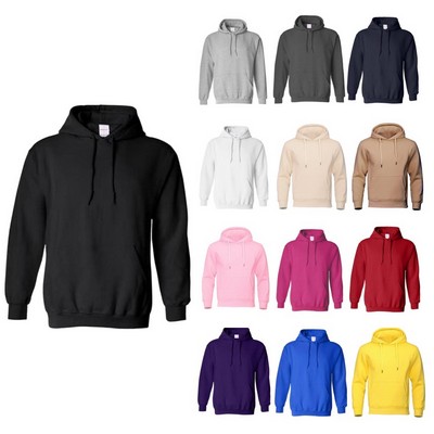 Fleece Hooded Sweatshirt w/ Pockets