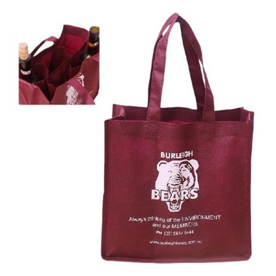 Six Bottle Wine Tote Bag
