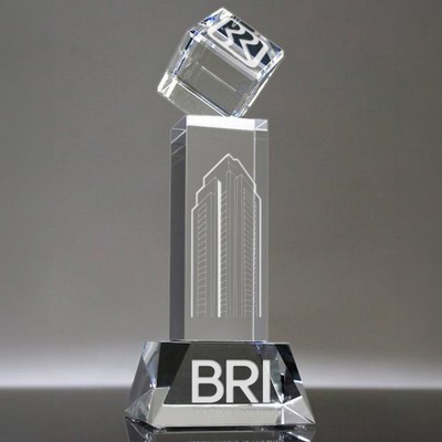 Crystal Cube Tower Award