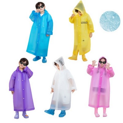 Reusable Raincoat For Kid