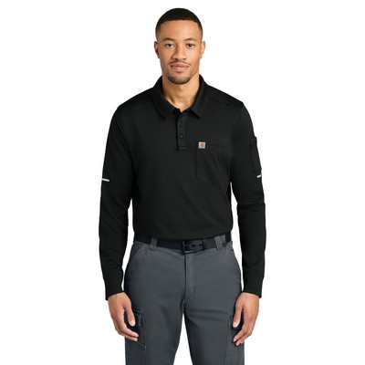 Carhartt® FLD & RSCU Long Sleeve Polo