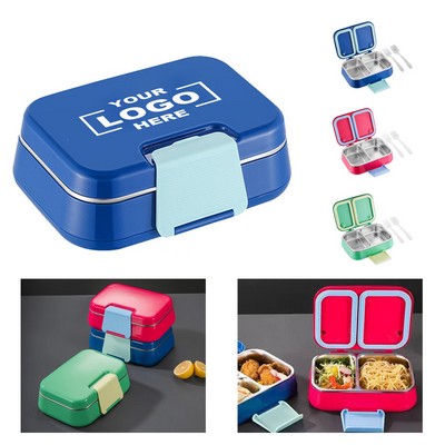 2-Compartment Bento Lunch Box