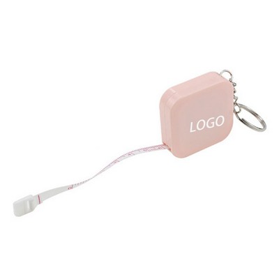 Square Keychain Tape Measure