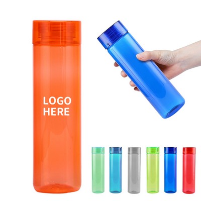 30 oz Sleek Cylindrical Plastic Hydration Vessel